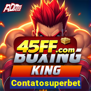 Contatosuperbet