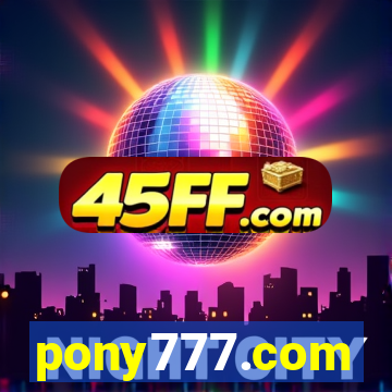pony777.com