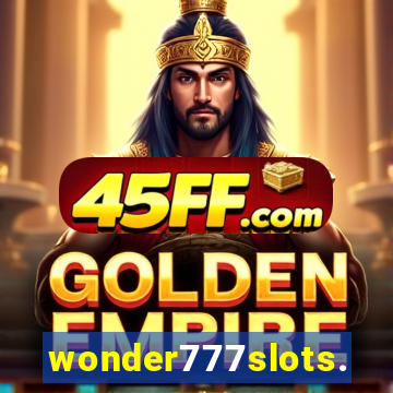wonder777slots.com